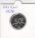 S21-CW1-0030 Belgium 50 Franc 1993  KM169 FDC Belgie
