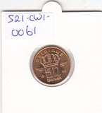 S21-CW1-0061 Belgium 50 centimes 1994  KM144 FDC Belgique