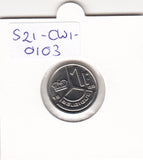 S21-CW1-0103 Belgium 1 Franc 1989  KM170 FDC Belgique