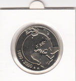 S21-CW1-1100 Belgium penning   mintset 2000 KM194 FDC Belgie