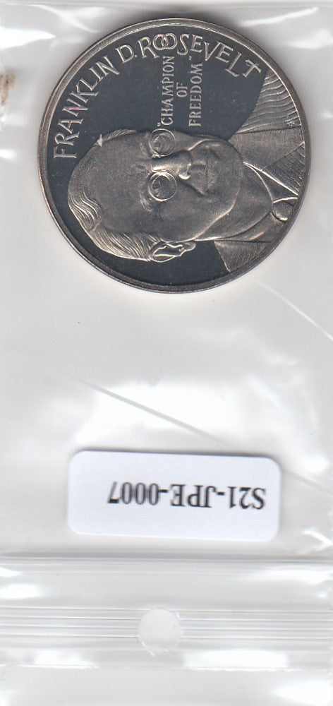 S21-JPE-0007 Nederland 2 1/2 Ecu UNC 1994 KM-X-81  Franklin D. Roosevelt