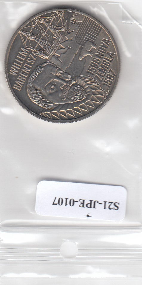 S21-JPE-0107 Duitsland 5 EURO UNC 1996  Willem Barentz