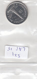 S21-LAT-0015-M05 Isle Of Man 10 Pence UNC 2009.AA KM 1256
