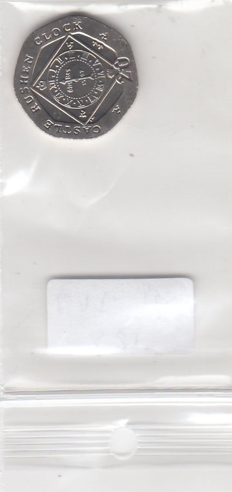 S21-LAT-0016-M25 Isle Of Man 20 Pence UNC 2012.AA KM 1257