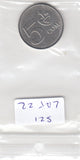 S21-LAT-0022-M22 Kyrgyzstan 5 Som UNC 2008 KM 16