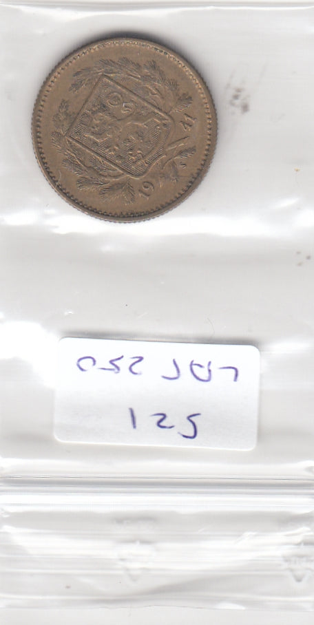 S21-LAT-0250 Finland 5 Markka VF 1941 KM31