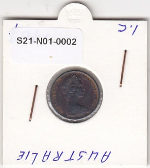 S21-N01-0002 Australie 1 Cent VF  1967 KM62