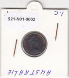 S21-N01-0002 Australie 1 Cent VF  1967 KM62