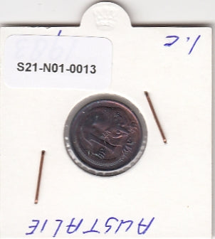 S21-N01-0013 Australia 1 Cent VF  1983 KM62