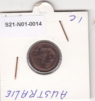 S21-N01-0014 Australia 1 Cent XF 1987 KM78