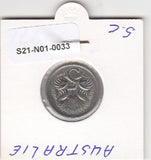 S21-N01-0033 Australië 5 Cents ZD 1971 KM64