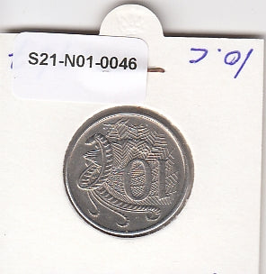 S21-N01-0046 Australia 10 Cents VF  1967 KM65
