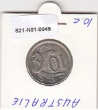 S21-N01-0049 Australië 10 Cents ZF 1974 KM65