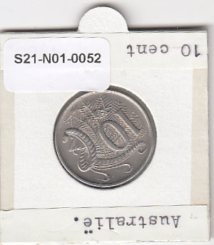 S21-N01-0052 Australië 10 Cent ZFr  1980 KM65