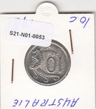 S21-N01-0053 Australia 10 Cents VF  1981 KM65
