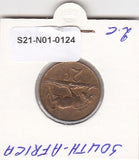 S21-N01-0124 Zuid-Afrika 2 Cent Zeer Fraai 1986 KM83 Zuid-Zuid