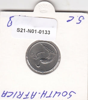 S21-N01-0133 Zuid-Afrika 5 Cents ZD 1978 KM84 Suid-Afrika