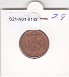 S21-N01-0142 Zuid-Afrika 5 Cents XF 1997 KM160   DZONGA
