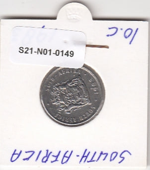 S21-N01-0149 Zuid-Afrika 10 Cent ZFr  1983 KM85   Zuid-Suid