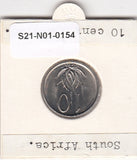 S21-N01-0154 Zuid-Afrika 10 Cent XF 1988 KM85   Zuid-Suid