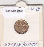 S21-N01-0156 Zuid-Afrika 10 Cent UNC 1992 KM135   Zuid-Zuid