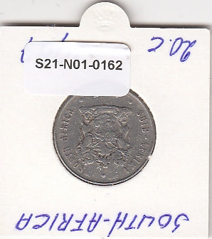 S21-N01-0162 Zuid-Afrika 20 cent ZG 1987 KM86 Suid-Afrika