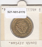 S21-N01-0170 Zuid-Afrika 1/2 Cent XF 1964 KM56 Zuid-Afrika