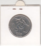 S21-N01-0174 Zuid-Afrika 50 Cents VF 1987 KM87 Zuid-Suid