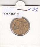 S21-N01-0175 Zuid-Afrika 50 Cent ZG 1991 KM137 Zuid-Afrika