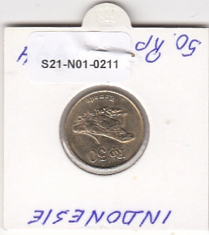 S21-N01-0211 Indonesië 50 Roepia ZFr+ 1994 KM52
