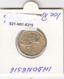 S21-N01-0219 Indonesia 100 Rupiah XF 1996 KM53