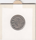 S21-N01-0255 Singapore 10 Cents XF 1977 KM3