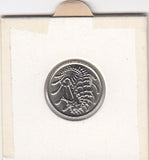 S21-N01-0258 Singapore 10 Cent UNC 1981 KM3