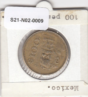 S21-N02-0009 Mexico 100 Pesos VF 1985 KM493