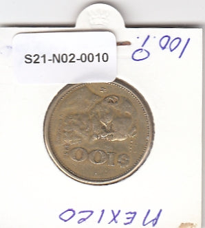S21-N02-0010 Mexico 100 Pesos VF 1986 KM493