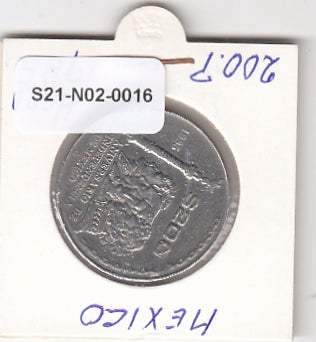 S21-N02-0016 Mexico 200 Pesos VF 1985 KM509   Independence