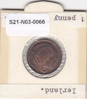 S21-N03-0066 Ireland 1 Penny VF/XF 1980 KM20