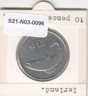 S21-N03-0096 Ireland 10 Pence VF 1978 KM23