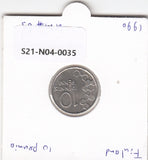 S21-N04-0035 Finland 10 Pennia VF 1990 KM65 M