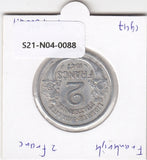 S21-N04-0088 France 2 Francs  VF 1947 KM886a.1