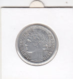 S21-N04-0088 France 2 Francs  VF 1947 KM886a.1