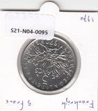 S21-N04-0095 France 5 Francs  UNC 1970 KM926