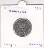 S21-N04-0104 France 10 Francs  XF 1986 KM959