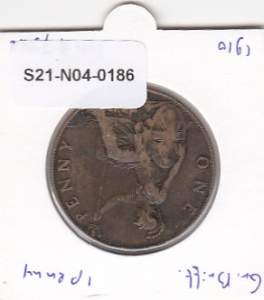 S21-N04-0186 Verenigd Koninkrijk 1 penny ZFF 1910 KM749.2