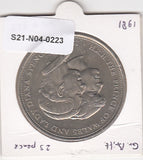 S21-N04-0223 United Kingdom 25 pence UNC 1981 KM925