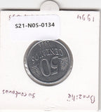 S21-N05-0134 Brazil 50 Centavos UNC 1994 KM635
