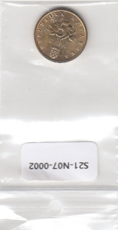 S21-N07-0002 Croatia 5 Lipa UNC 2009 KM5