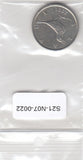 S21-N07-0022 Croatia 1 Kuna VF 2001 KM9.1