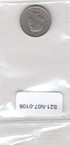 S21-N07-0106 Switzerland 5 Rappen  VF 1969 KM26