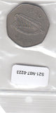 S21-N07-0223 Ierland 50 Pence ZFr. 1970 KM24
